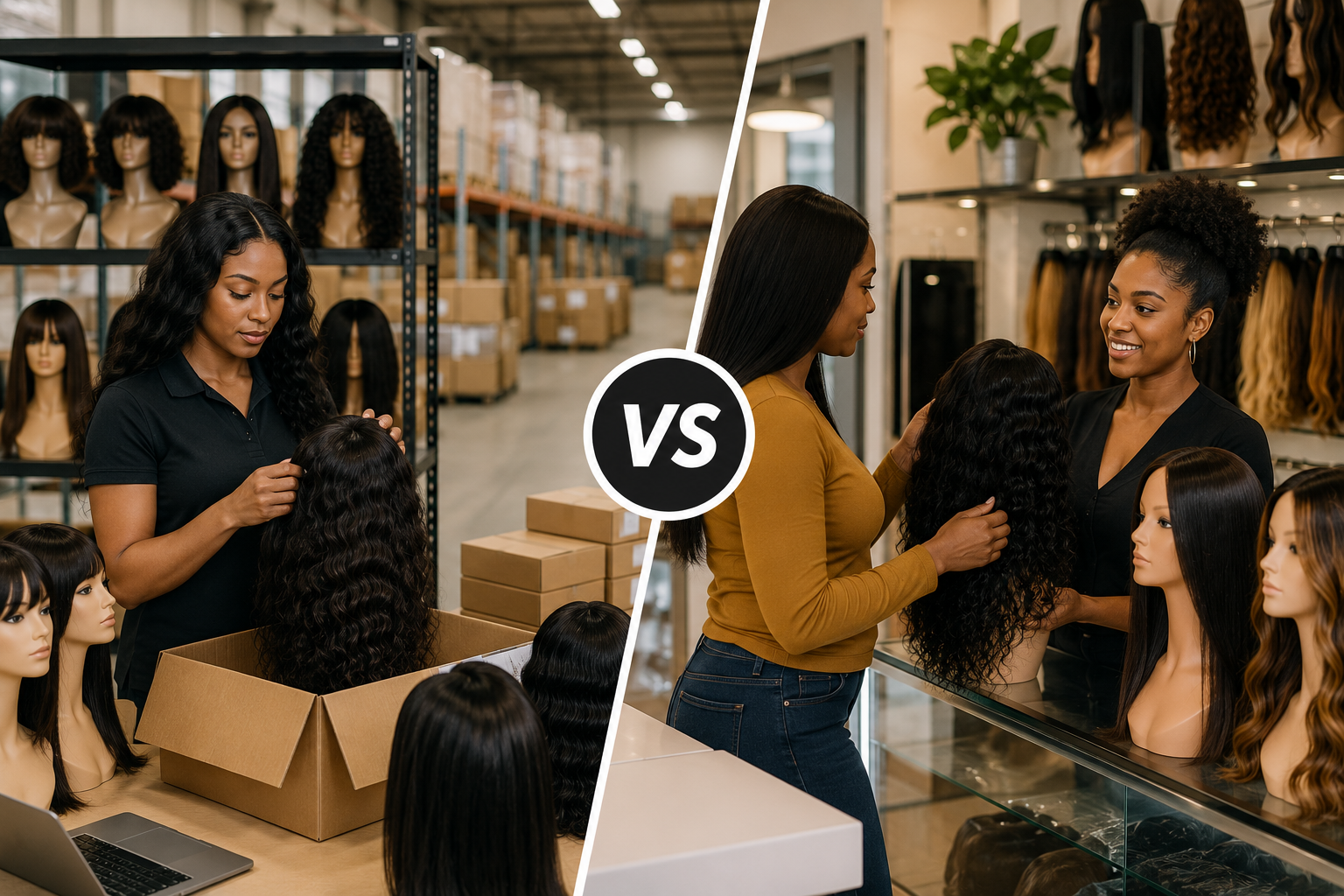 Human Hair Wigs Wholesale Supplier vs Local Vendors: Which Is Better?